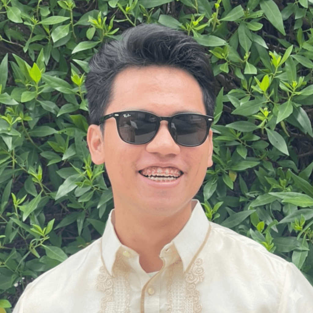 Portrait of Viron Gil Estrada in a barong