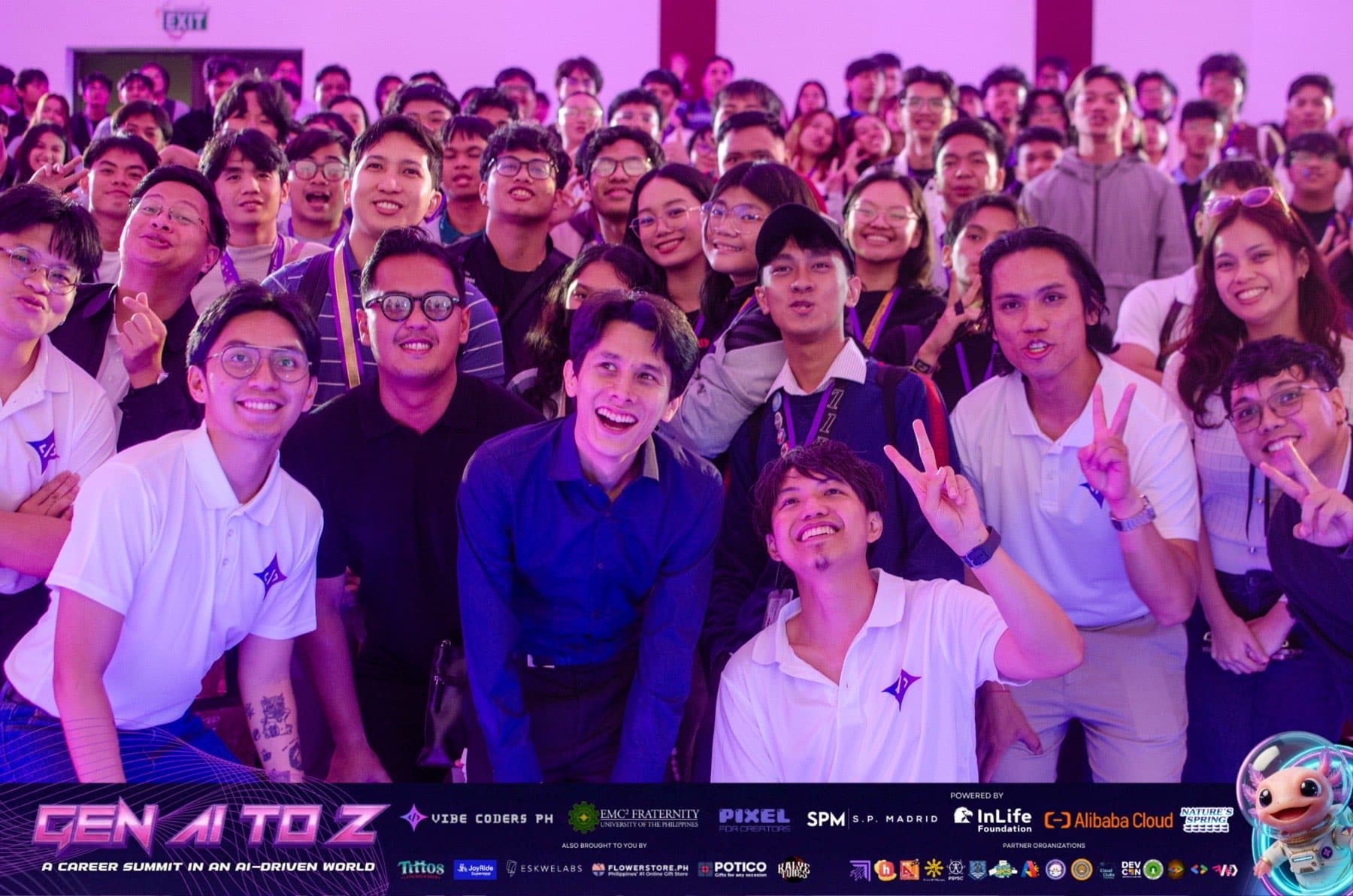 Gen AI to Z attendees and organizers at UP Diliman